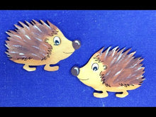 Laden und Abspielen von Videos im Galerie-Viewer, Igel laufend aus Holz