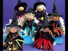 Laden und Abspielen von Videos im Galerie-Viewer, Hexen aus Filz zum Stellen
