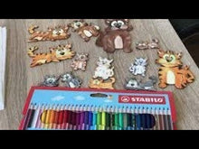 Laden und Abspielen von Videos im Galerie-Viewer, Aquarell Buntstifte