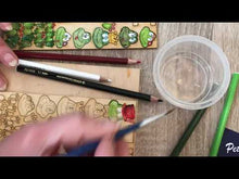 Laden und Abspielen von Videos im Galerie-Viewer, Pompom Frösche aus Holz