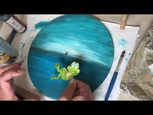 Laden und Abspielen von Videos im Galerie-Viewer, Uhrenblatt antik aus Holz