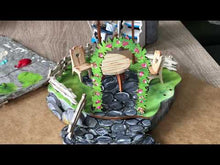 Laden und Abspielen von Videos im Galerie-Viewer, Gartenbogen mit Blätter aus Holz