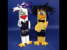 Laden und Abspielen von Videos im Galerie-Viewer, Henne für Kantholz, Pfahltier aus Holz