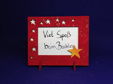 Laden und Abspielen von Videos im Galerie-Viewer, Rahmen mit Herz aus Holz