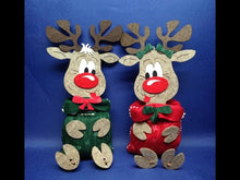 Laden und Abspielen von Videos im Galerie-Viewer, Rentier aus Filz mit Säckchenbauch zum Nähen