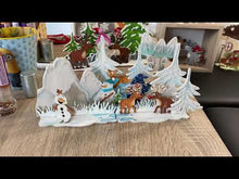 Laden und Abspielen von Videos im Galerie-Viewer, Fichte/Tannenbaum einfache Krone aus Holz