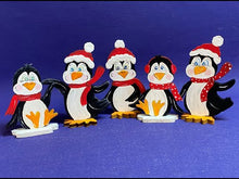 Laden und Abspielen von Videos im Galerie-Viewer, Pinguine zum Hinstellen (3er bzw. 5er Set)