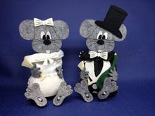 Laden und Abspielen von Videos im Galerie-Viewer, Mäusepaar aus Filz mit Säckchen zum Nähen