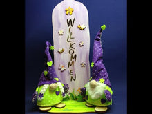 Laden und Abspielen von Videos im Galerie-Viewer, Mini-Nähwichtelpaar - Frühjahrswichtel (4er Set)