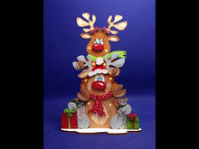 Laden und Abspielen von Videos im Galerie-Viewer, Rentier "Uli" schultert "Elli"