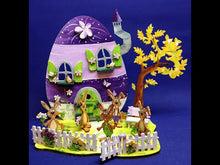 Laden und Abspielen von Videos im Galerie-Viewer, Bastelset aus Holz: Ostereierhaus (verschiedene Varianten)