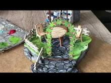 Laden und Abspielen von Videos im Galerie-Viewer, Anbauplatte mit Löcher aus Holz ca 14x16cm