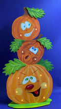 Lade das Bild in den Galerie-Viewer, 3 Kürbisse übereinander zum Stellen
