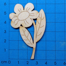 Lade das Bild in den Galerie-Viewer, Butterblume mit Stängel aus Holz