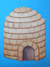 Lade das Bild in den Galerie-Viewer, Bienenkorb aus Holz