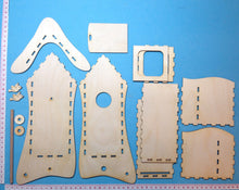 Lade das Bild in den Galerie-Viewer, Vogelhäuser aus Holz, Bausatz