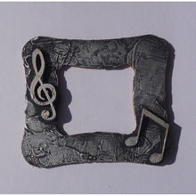 Lade das Bild in den Galerie-Viewer, Noten und Notenschlüssel im Set aus Holz (ca. 6cm)