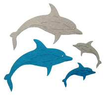 Lade das Bild in den Galerie-Viewer, Delphin, springend, Filz