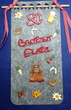 Lade das Bild in den Galerie-Viewer, Türschal aus Filz kurz