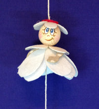 Lade das Bild in den Galerie-Viewer, Blumenkinder mit rundem Blütenkleid: weiß-gelb-rot