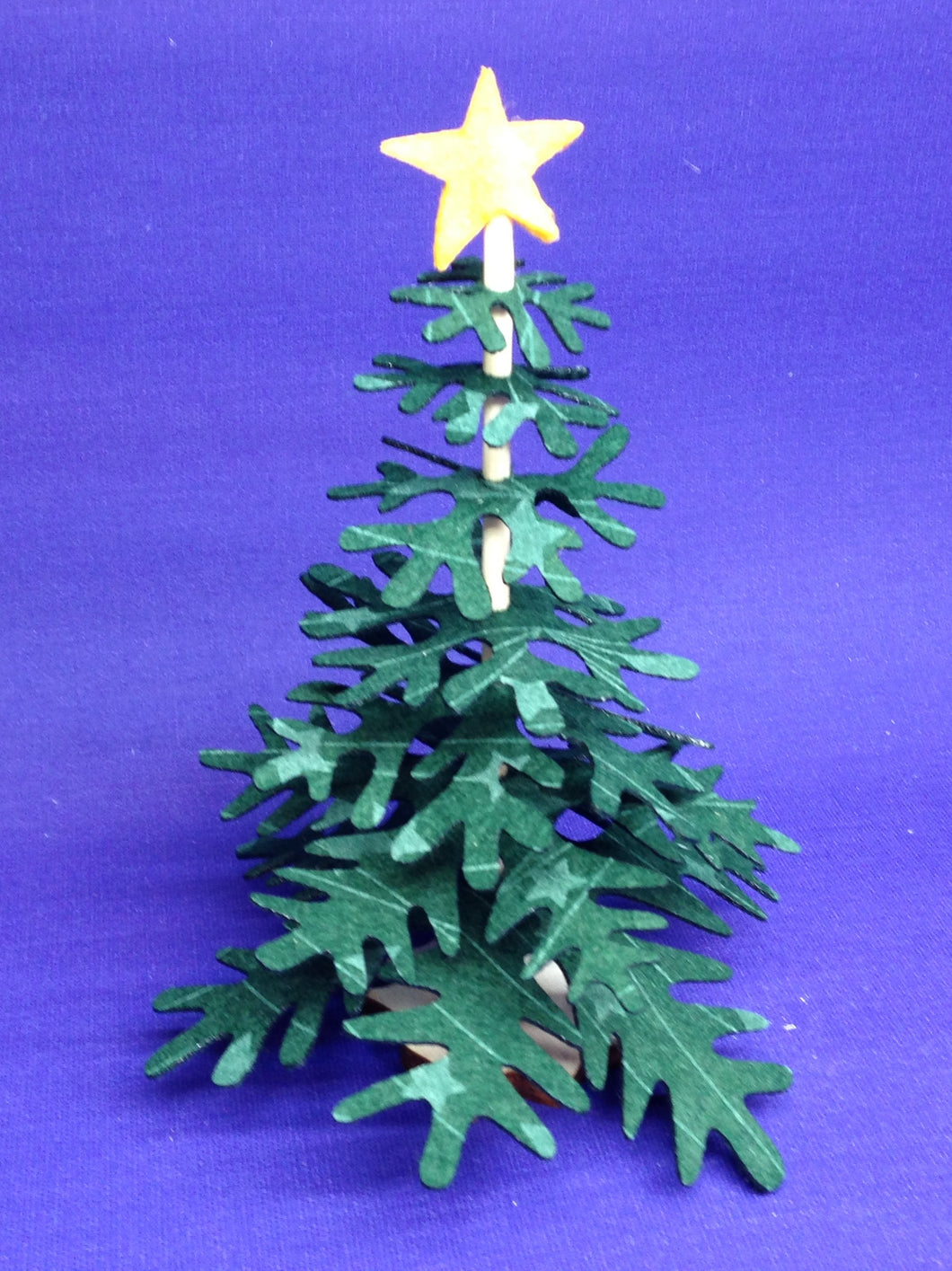 Tannenbaum aus Filz