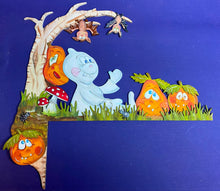 Lade das Bild in den Galerie-Viewer, Türkanten-Deko &quot;Halloween&quot; aus Holz 44cm
