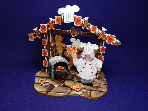 Bastelset aus HolzLebkuchenhaus mit Ofen und Koch Fairyhouse , Backofen aus Holz, Backofen für Fairy House , Brotbackofen aus Holz, Brotbackofen für Fairy House, Fairyhouse Landschaften , Holzartikel zum Bemalen , Weihnachtsbasteln, Bastelidee Weihnachten, Bastelset Weihnachten, Weihnachtsdekoration, Fairygarden, Holzartikel zum Basteln , Bastelideen für Fairy house , Lebkuchenhaus, Fairyhousezumbasteln , Wichtellandschaft,   K-KBH30WH57