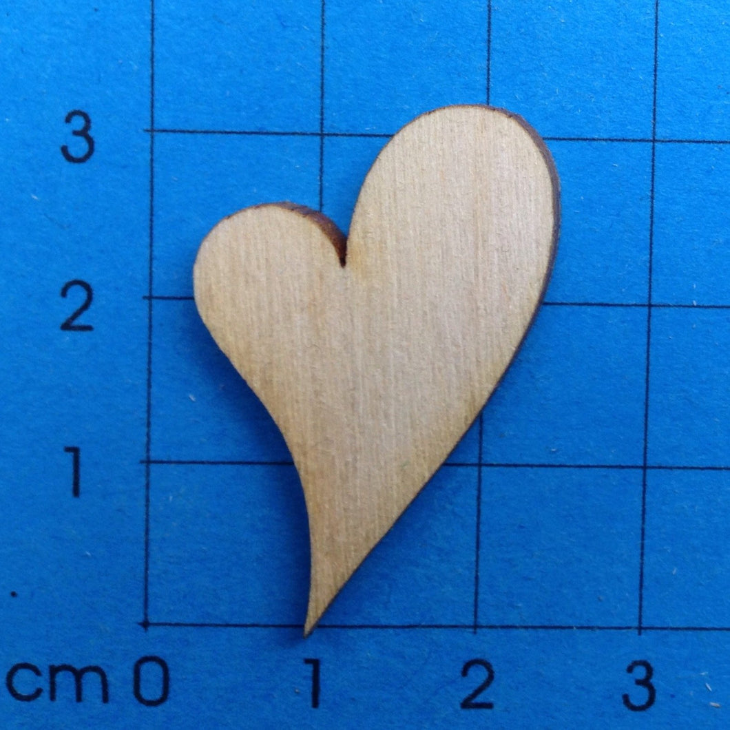 Herz modern aus Holz