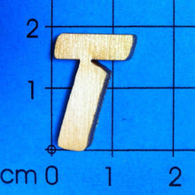 Lade das Bild in den Galerie-Viewer, Buchstaben in 1,9cm aus Holz
