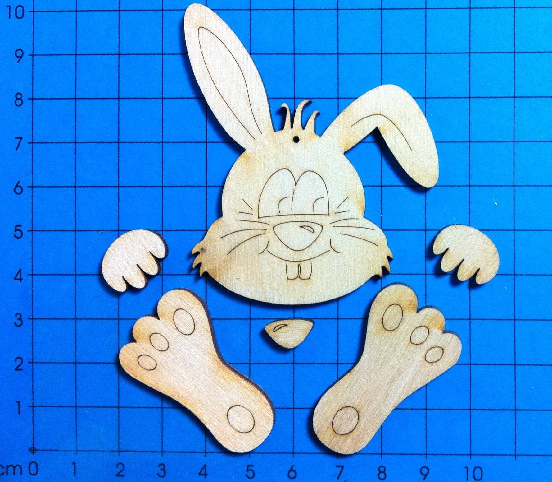 Oster-Bastelset Mit 415 Teilen – Holzanhänger Zum Bemalen, Pinsel, Farbpalette, Strasssteine, Für DIY-Deko & Geschenke