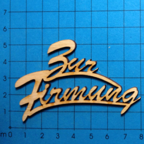 Zur Firmung2 zeilig zusammenSchriftzug in Schreibschrift aus Holz  Zur Firmung Karte, Bastelideen mit Holz, Schriftzüge aus Holz, Basteln mit Holz, Geschenke verzieren, Schriftzug Bastelartikel, Schriftzüge bemalen, Holzkunst, Zur Firmung Basteln, Holzteile bemalen, Einladungskarten Basteln, Schriftzug,   SZH 3607