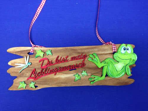 Türschild aus HolzBanner 
