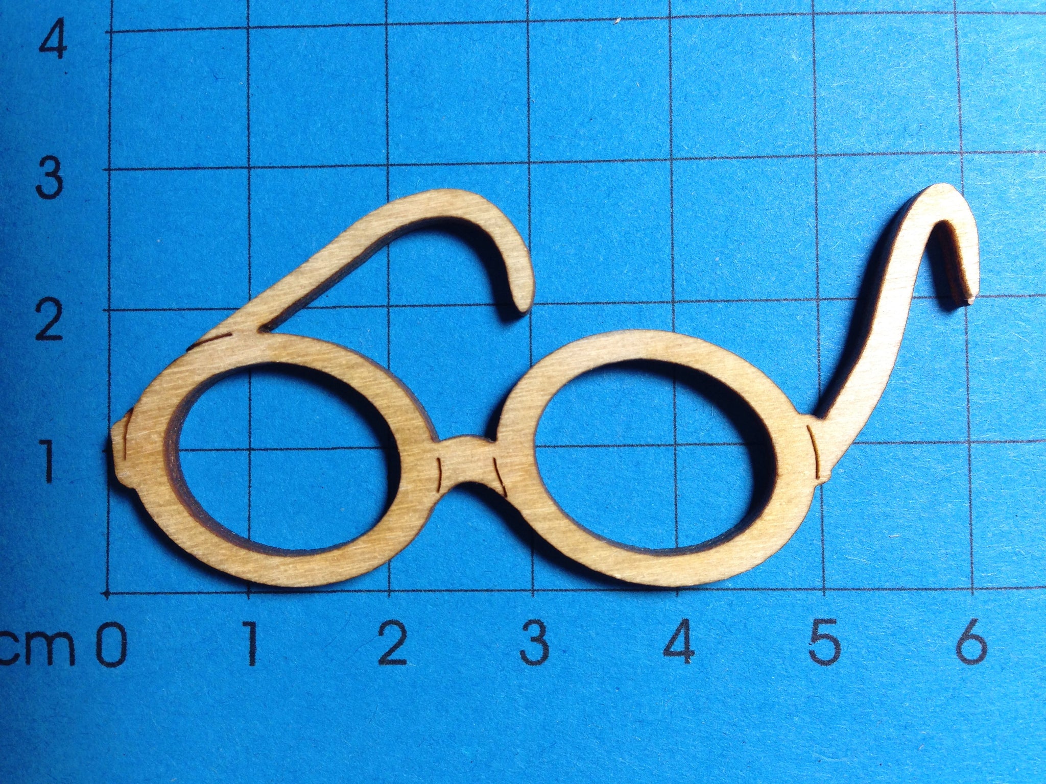 Brille, Brille basteln, Brille für Figuren - Brille aus Holz – Petras  Bastel-News - Bastelbedarf