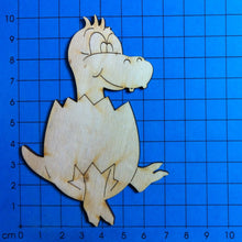 Lade das Bild in den Galerie-Viewer, Dino als Babysaurus aus Holz
