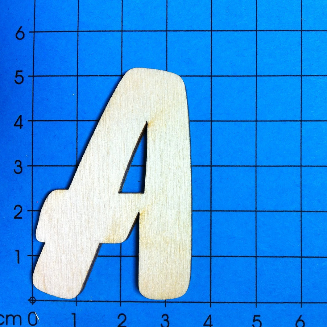 Buchstaben in 5cm aus Holz