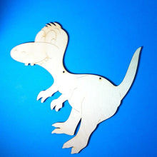 Lade das Bild in den Galerie-Viewer, Dino als Springisaurus aus Holz
