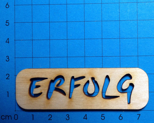 Erfolg Schriftzug aus Holz  Schriftzug Bastelartikel, Einladungskarten Basteln, Bastelideen mit Holz, Eingangsschild, Schriftzüge bemalen, Basteln mit Holz, Schriftzüge aus Holz, Holzteile bemalen, Erfolg Schriftzug, Geschenke verzieren, Holzkunst,   SYH 9807