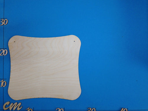 Schild mit gerundeten Ecken 21 x 23 cm aus Holz Schilder aus Holz, Schild zur Geburt, Türschild, Basteln mit Holz, Schilder für den Eingang, Schild zur Hochzeit basteln, Schild zum Geburtstag, Basteln mit Holz für Kinder, Schilder zum Basteln, Schild zur Taufe, Holzideen , Schild fürs Kinderzimmer, Holz bemalen,   RCH 2323