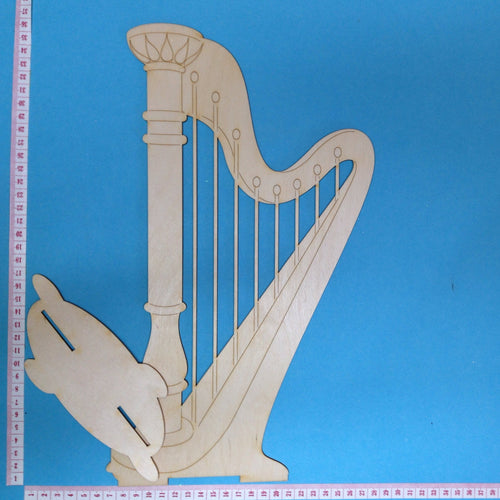 Harfe mit Ständer Basteln mit Holz, Holzteile für alle Anlässe, Holzteile bemalen, Noten und Notenschlüssel, Karte zum Geburtstag basteln, Geschenk zum Geburtstag, Streuteile aus Holz, Holzteile zum Selbstgestalten, Musikinstrumente zum Bemalen, Holzteile, Basteln mit Holzteilen, Streuteile basteln, Tischdeko selbermachen, Einladungskarten basteln, Kleine Holzteile, Musikinstrumente aus Holz, Basteln mit Kindern, Streuteile diy,  Holzteile für alle Anlässe, Kleine Holzteile, Musikinstrumente zum Bemalen, N