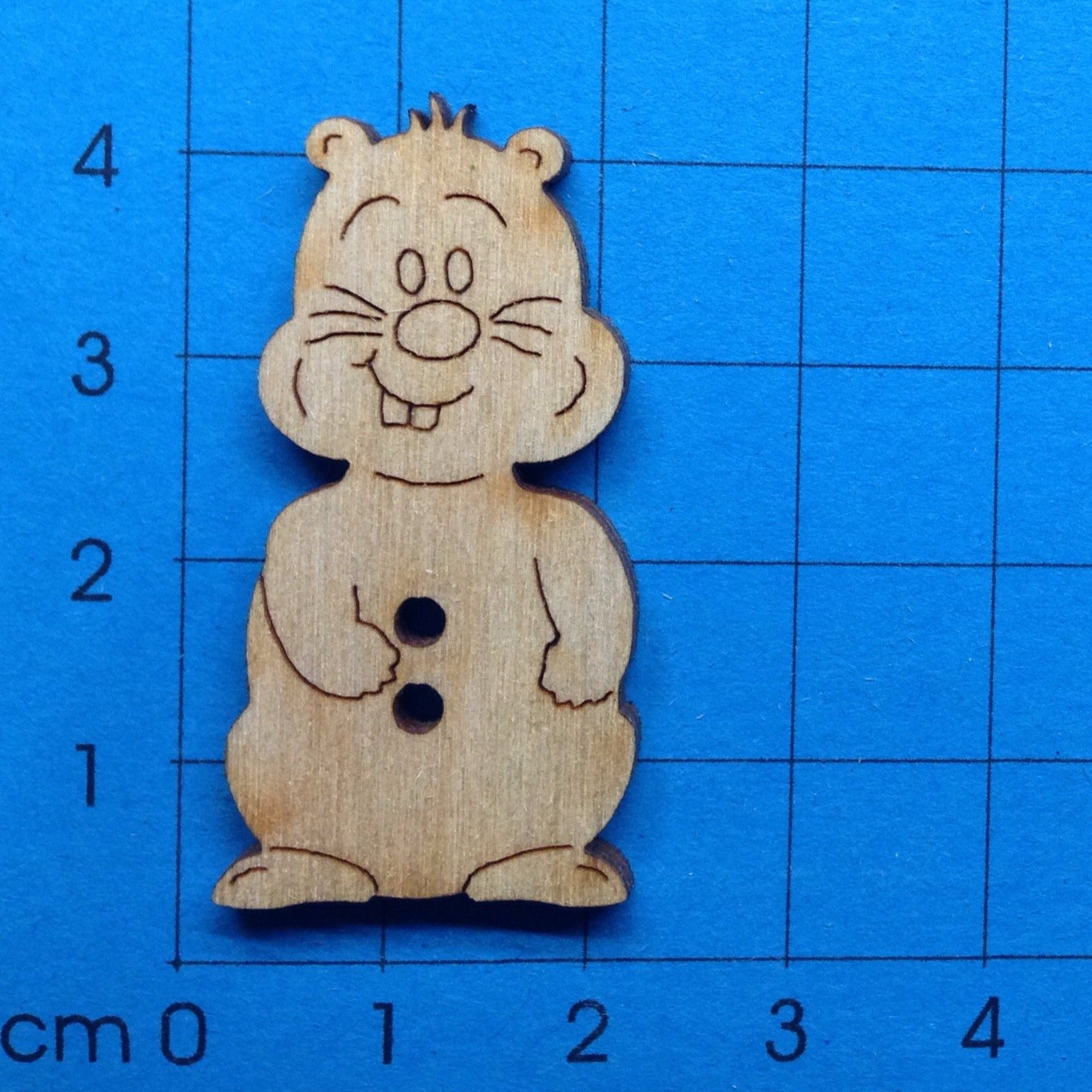 Produktbild von ARTSEWPLY 48 Stück Totenkopf Knopf Aus Holz Halloween