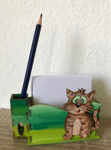 Lade das Bild in den Galerie-Viewer, Katze sitzend aus Holz

