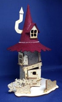 Fairy-House (Wichtelhaus), eckig-rustikal