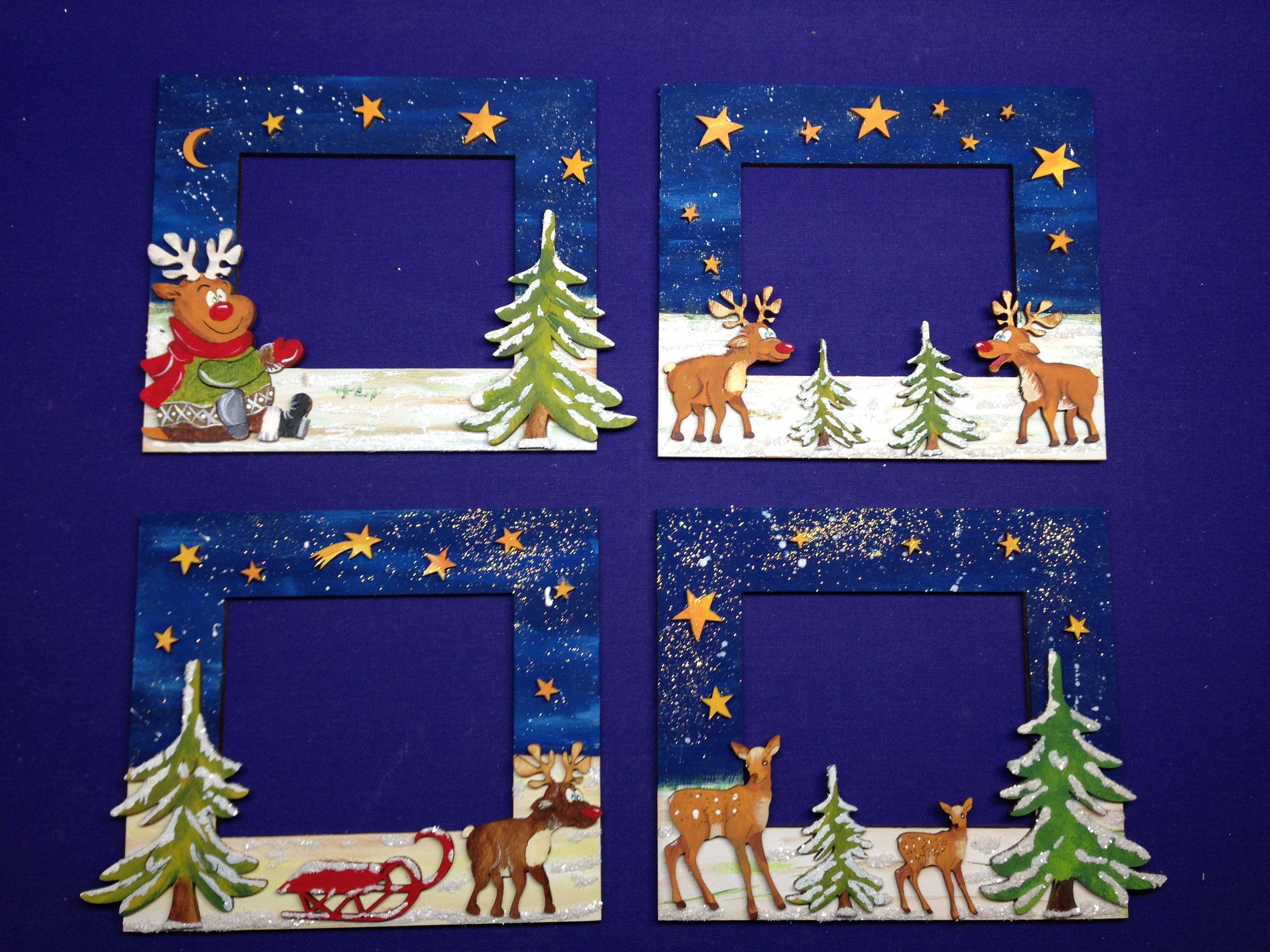 Bilderrahmen Weihnachtlich Gestalten