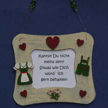 Lade das Bild in den Galerie-Viewer,   Schild zum Geburtstag, Schild zur Taufe, Schilder zum Basteln, Holzideen , Holz bemalen, Schild zur Hochzeit basteln, Basteln mit Holz für Kinder, Schild fürs Kinderzimmer, Türschild, Bilderrahmen aus Holz, Schild zur Geburt, Schilder für den Eingang, Basteln mit Holz, Schilder aus Holz,  RDH 1710
