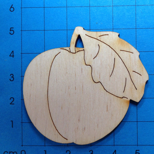 Pfirsich aus Holz