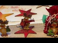 Laden und Abspielen von Videos im Galerie-Viewer, Stern mit Tribal aus Holz
