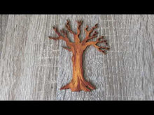 Laden und Abspielen von Videos im Galerie-Viewer, Baum aus Holz, 2-teilig Schmuckbaum
